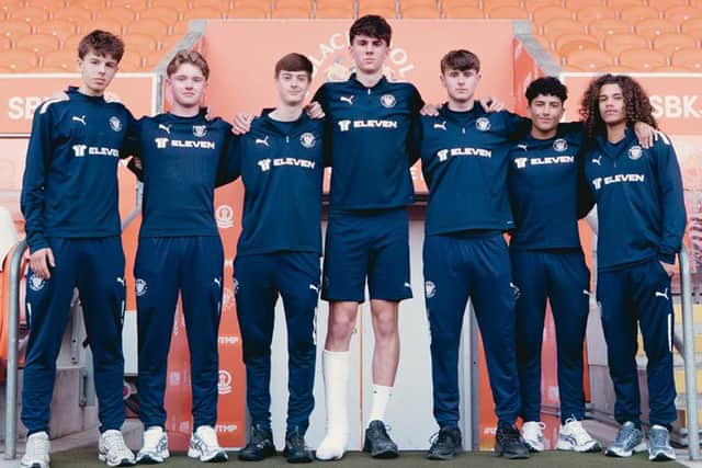 Blackpool FC's new scholars for the 2026/27 season
