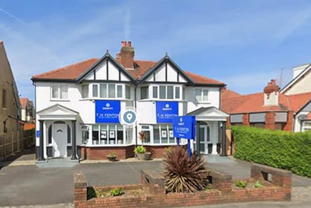 TH Fenton Funeral Directors on Rossall Road, Cleveleys