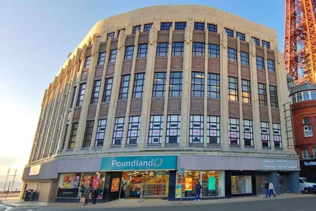 Grand plans for the former Pricebusters building in Blackpool have been given the green light