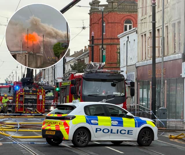 Shortly after 5pm last night, Lancashire Fire and Rescue Service were called to the former Ex-Catalogue Outlet in Lord Street to reports of a fire
