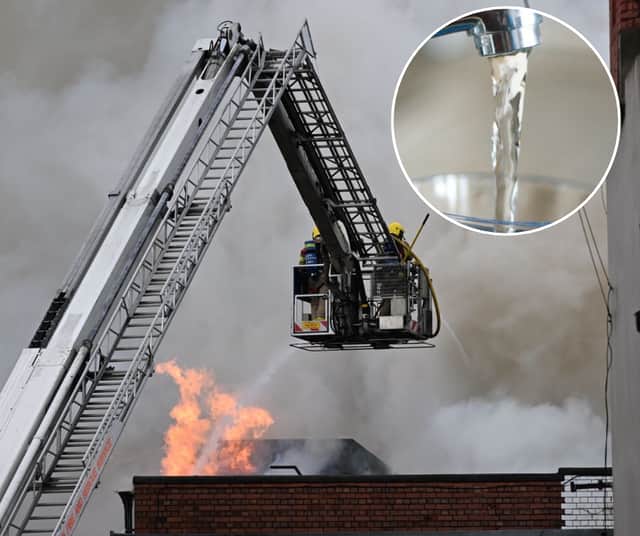 United Utilities give update on tap water discolouration issue in Fleetwood after huge fire in Lord Street