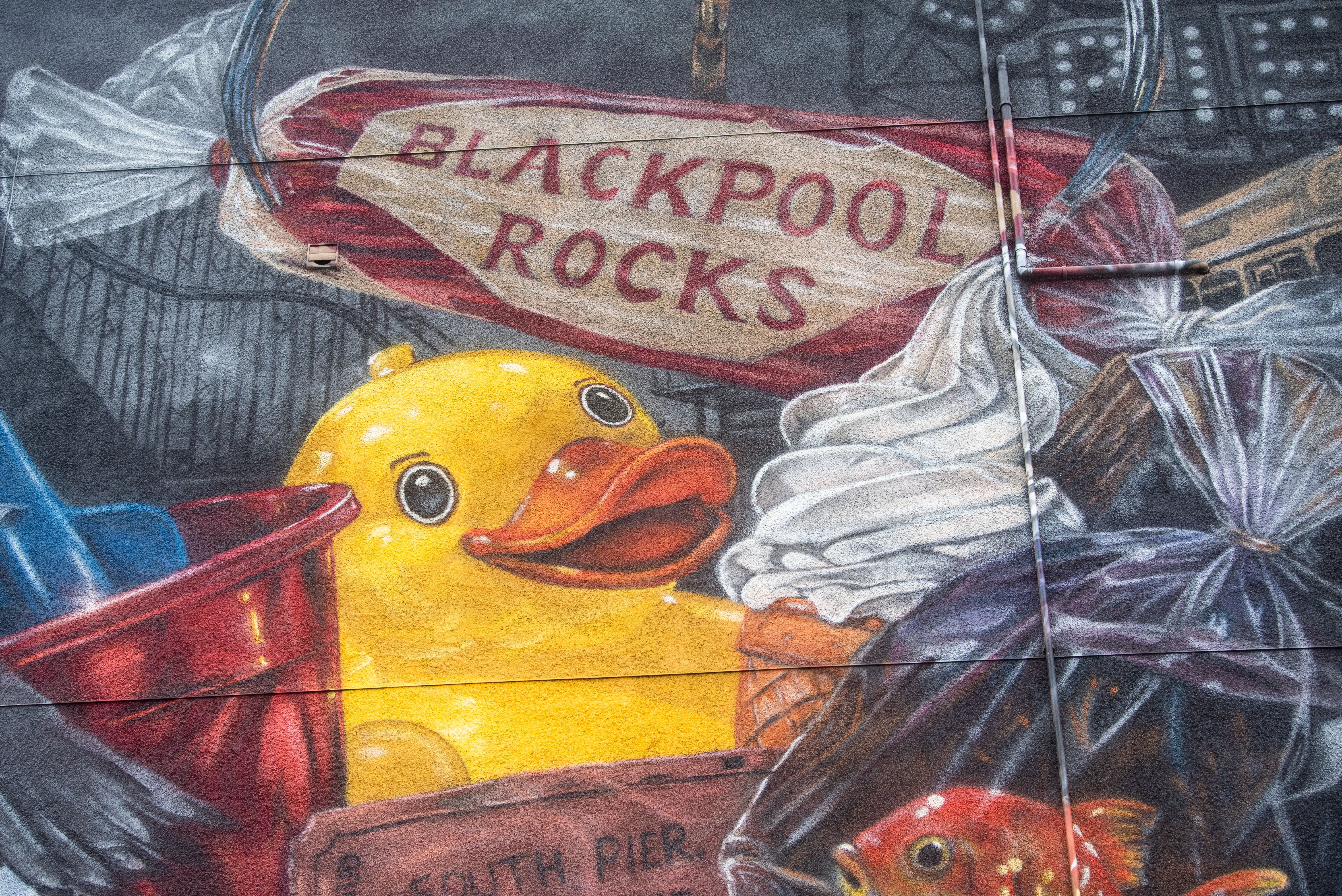 First of 10 South Shore murals unveiled as major Blackpool public art project