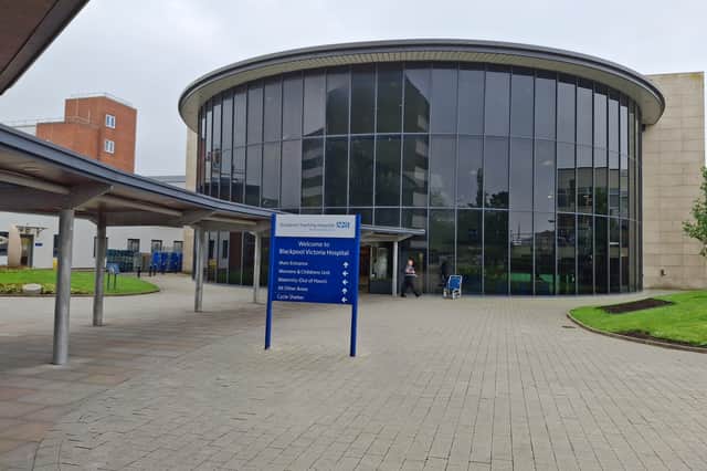 Erica Ellis died in Blackpool Victoria Hospital