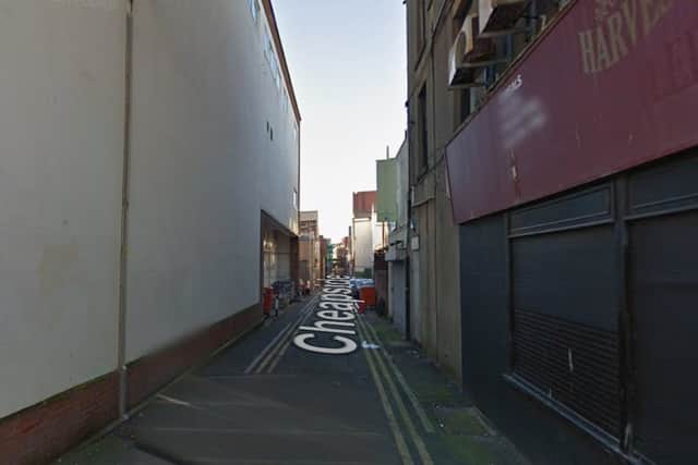 Alleys such as Cheapside are being used for toilets and drug-taking, say businesses