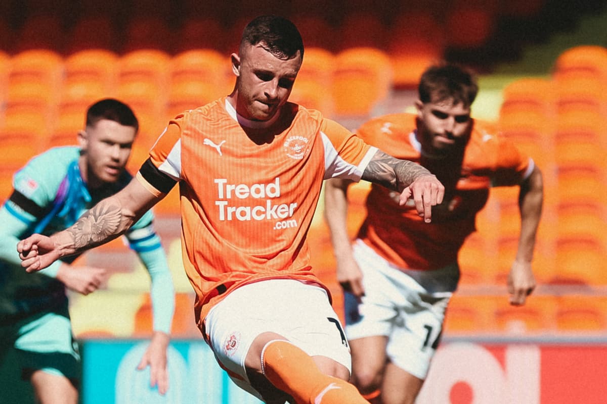 TreadTracker will continue to be Blackpool’s principal home shirt sponsor