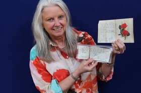 Thornton man Terry Wainwright was going through this late mother Sylvia's personal belongings at her home in Knott End awhen he made the discovery of "one of the most incredible pieces of rock memorabilia seen in many years." It included personal letters with one note signed by Brian Jones, Mick Jagger and Keith Richards