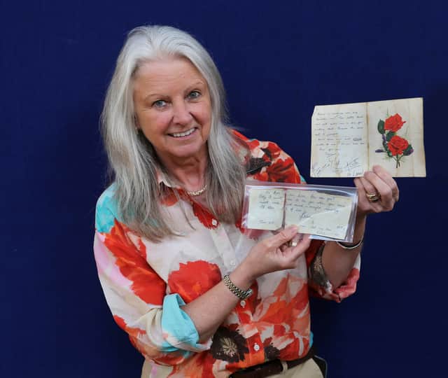 Thornton man Terry Wainwright was going through this late mother Sylvia's personal belongings at her home in Knott End awhen he made the discovery of "one of the most incredible pieces of rock memorabilia seen in many years." It included personal letters with one note signed by Brian Jones, Mick Jagger and Keith Richards