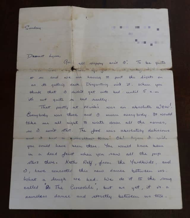 Thornton's Terry Wainwright was going through his late mother Sylvia's personal belongings at her home in Knott End when he made the discovery of "one of the most incredible pieces of rock memorabilia seen in many years." It included remarkable personal letters with one note signed by Brian Jones, Mick Jagger and Keith Richards