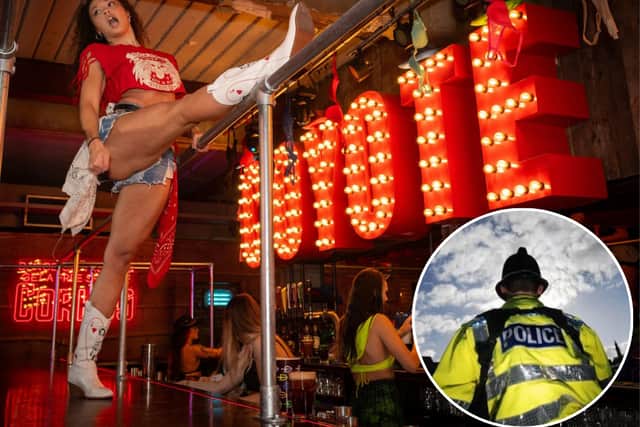 Man charged after drugs and weapons found during search in Coyote Ugly in Market Street, Blackpool