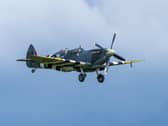 A 30-minute flight in the Spitfire at Blackpool Airport will cost £2-a-minute.