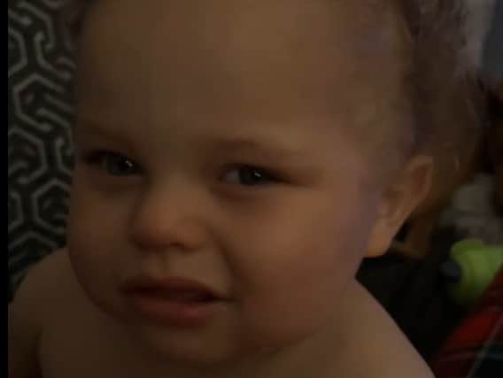 This is the heartbreaking moment 13-month-old Preston Davey woke bewildered as he was cruelly deprived sleep as the man he knew as 'daddy' screamed boo in his face instead of letting him rest