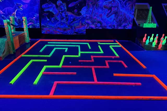 Glow Golf opens in Blackpool