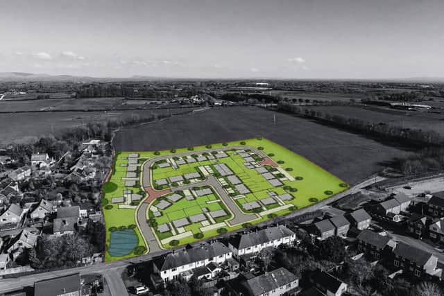 Major update on controversial plan to build 49 new homes on land in ...