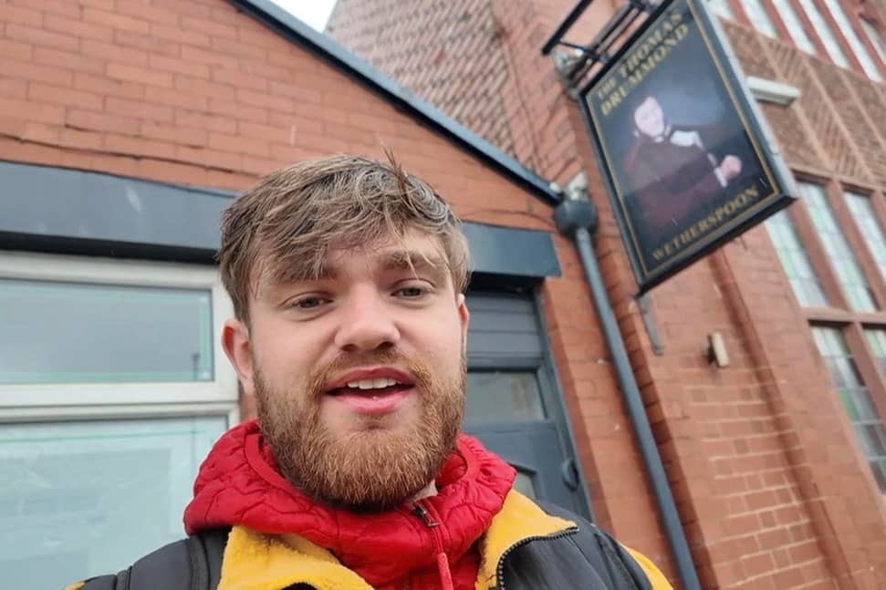 Blackpool YouTuber Joe Slater completed a visit to every Fylde Wetherspoons.