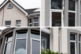 Smoke damage can be seen at the scene of a severe house fire which ravaged a property in Blackpool earlier this week.