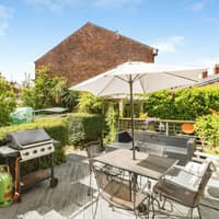 Spacious 3-bed Blackpool family home with cottage-style garden, 2 living rooms and fitted kitchen for sale