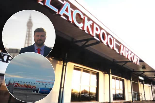 Blackpool South MP Chris Webb update on flights from Blackpool Airport amid plans for new airline