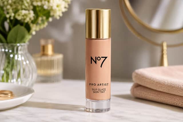No7's new Pro Artist Silk Glaze Skin Tint is available in 12 shades and offers lightweight coverage for an everyday make-up look.
