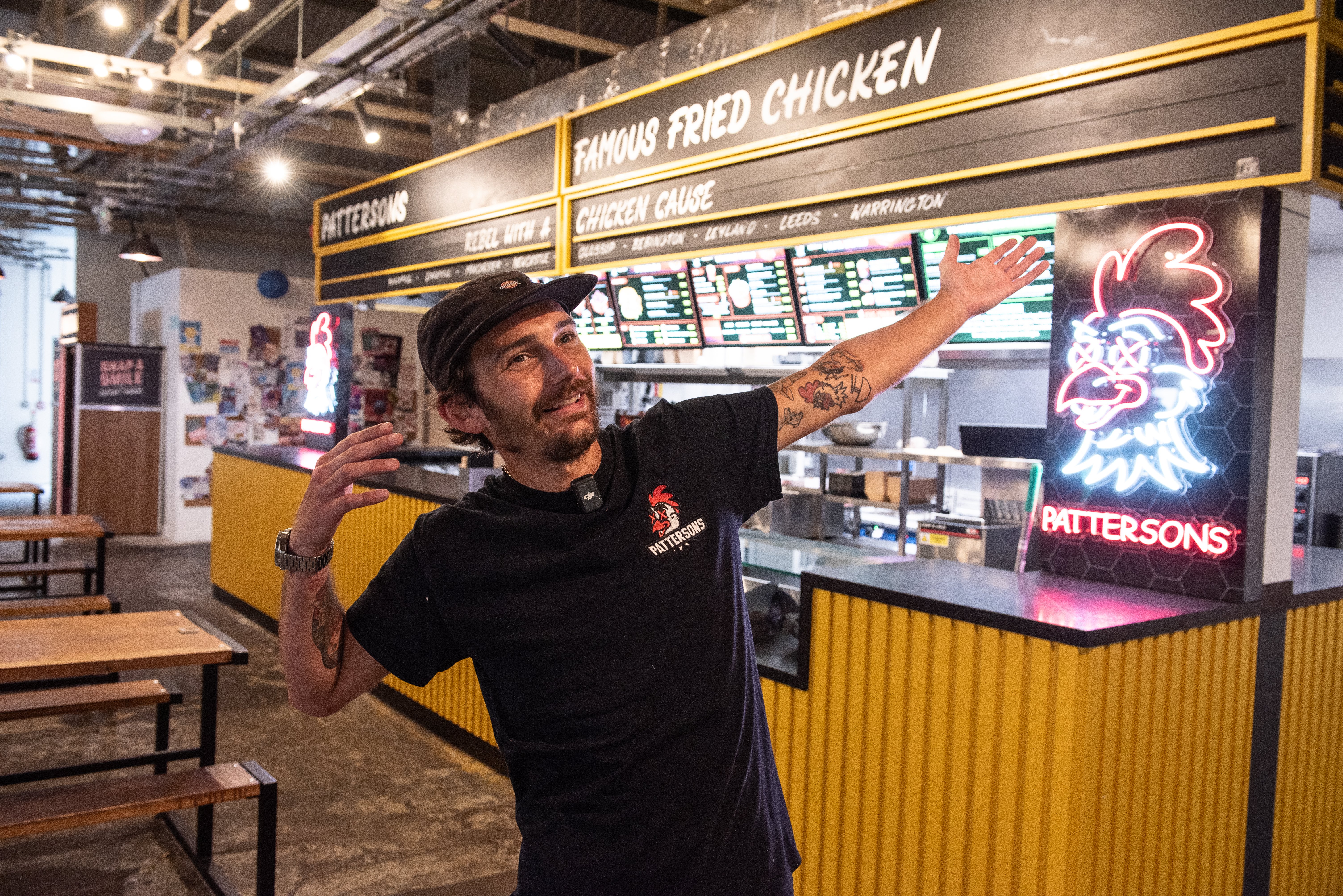 'We put a lot of love and pride in our food' - Pattersons Famous Fried Chicken opens at Abingdon Street Market