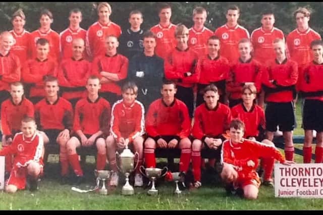 When they played football