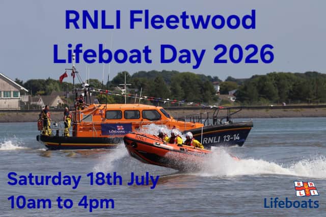 Fleetwood RNLI volunteers are inviting the community to enjoy a day of family entertainment while helping raise funds to support the charity's lifesaving work.