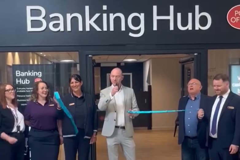 Delight at opening of banking hub's permanent base in Poulton town centre