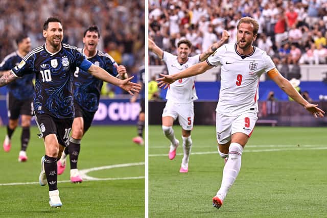 Lionel Messi and Harry Kane will be key men for Argentina and England in Wednesday's World Cup semi-final in Atlanta.