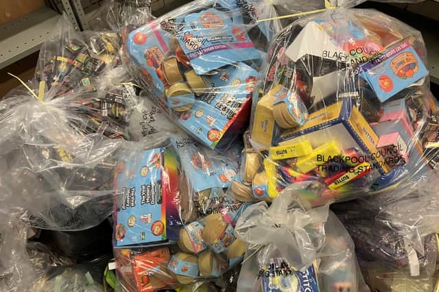 Hundreds of counterfeit viral 'squishy dumplings' toys seized in raids by Blackpool Tradings Standards