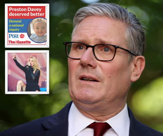 Prime Minister Sir Keir Starmer has responded to The Gazette's and its supporter call for a national public inquiry into the safeguarding failures that cost little Preston Davey his life