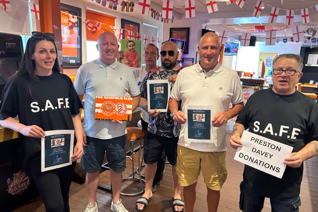 I think everyone in Blackpool will be at the Preston Davey vigil to pay ...