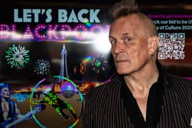 Punk musician and music journalist John Robb spoke at a business conference about why Blackpool should become UK City of Culture. Photo: Lucinda Herbert