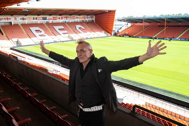 Punk musician and music journalist John Robb spoke at a business conference about why Blackpool should become UK City of Culture. Photo: Lucinda Herbert