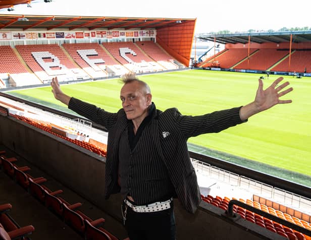 Punk musician and music journalist John Robb spoke at a business conference about why Blackpool should become UK City of Culture. Photo: Lucinda Herbert