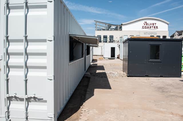 South Beach Street Food will have a licenced bar and plenty of seating including a sheltered area by the time it opens