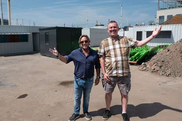 South Beach Street Food will have a licenced bar and plenty of seating including a sheltered area by the time it opens