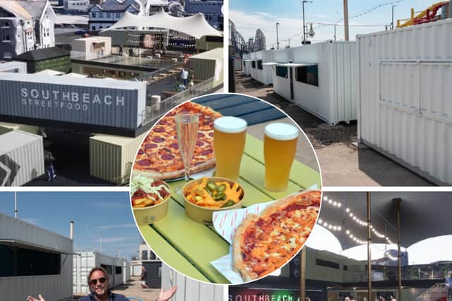 The ambitious Southbeach Street Food project will open in Blackpool with a Christmas Market