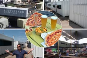 The ambitious Southbeach Street Food project is starting to take shape in Blackpool