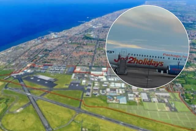 Blackpool Airport statement on flights to and from destinations around the world