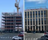 Progress update on Blackpool's new mega 6-storey £45m Ministry of Defence office
