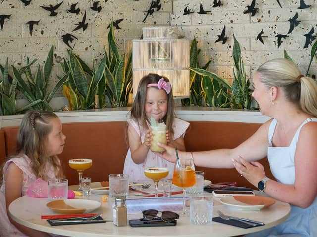 Mocktails at Beach House Blackpool Children's Menu Launch credit North of Standard