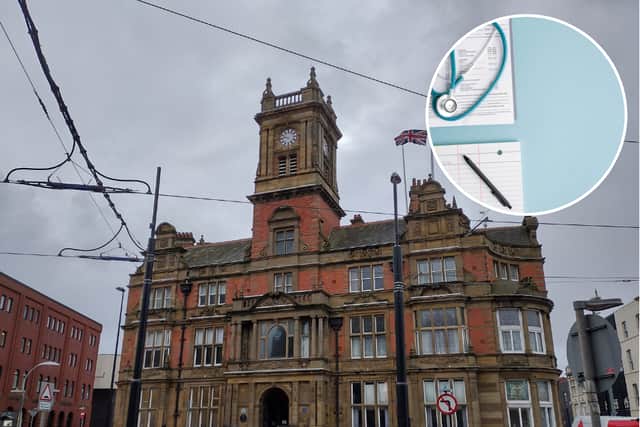 The inquest took place at Blackpool Town Hall 