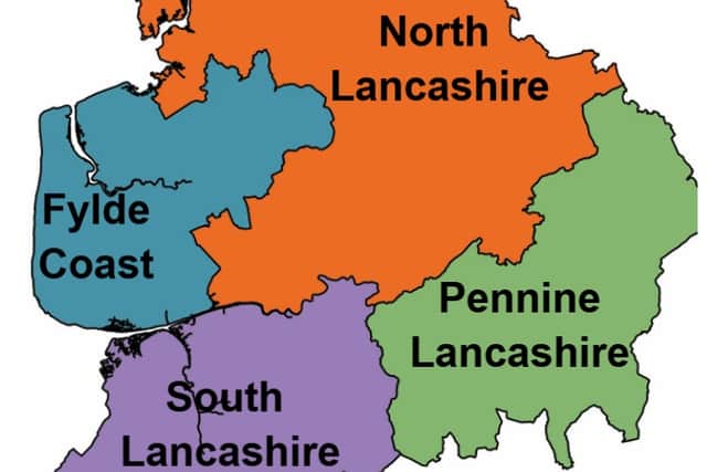 Lancashire's new-look council map from April 2028