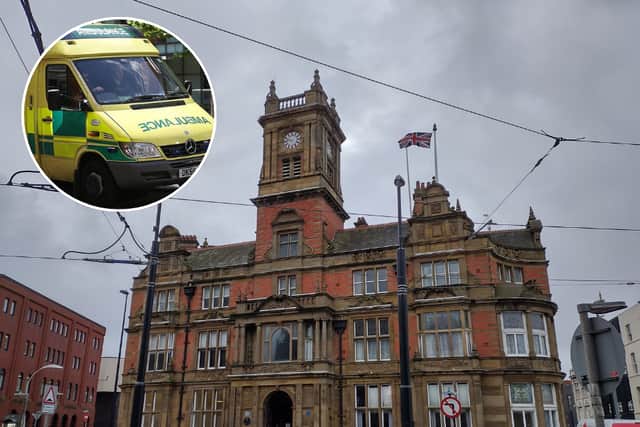 The inquest was held at Blackpool Town Hall