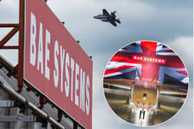 BAE Systems unveils new fighter jet designed at Warton at Farnborough Air Show