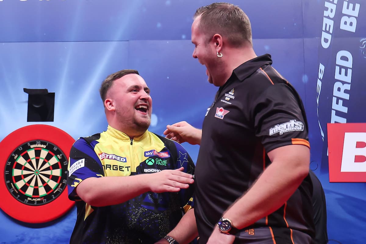 Luke Littler and Gerwyn Price get set for the Betfred World Matchplay ...