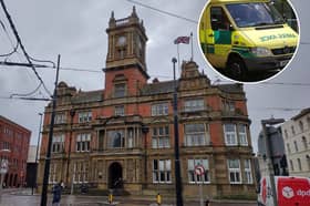 The inquest was opened at Blackpool Town Hall