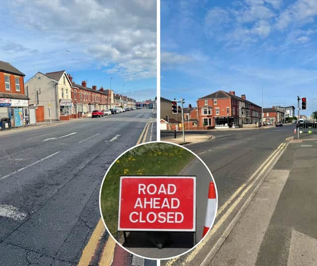 Motorists warned road closures in Blackpool's Central Drive and Bloomfield Road will begin today
