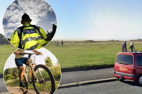 Police appeal after woman, 80s, left with serious injuries after being hit by cyclist