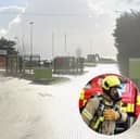 Lancashire Fire and Rescue battle major blaze at Clifton Marsh Landfill Site