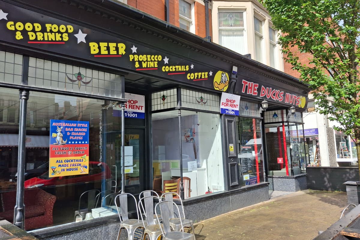 Customers shocked as Ducks Nuts tapas bar in St Annes town centre suddenly ...